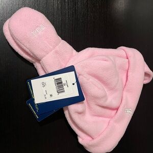 polo 2 piece set beanie and mittens